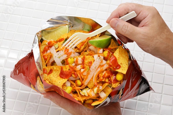 Obraz Dorilocos is a Mexican antojito (street food).