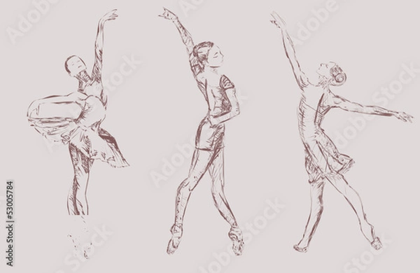 Obraz Ballet dancers