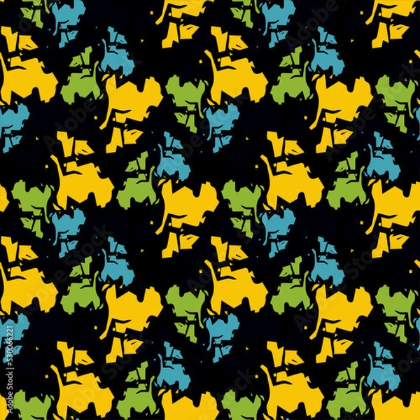 Obraz seamless pattern with leaves