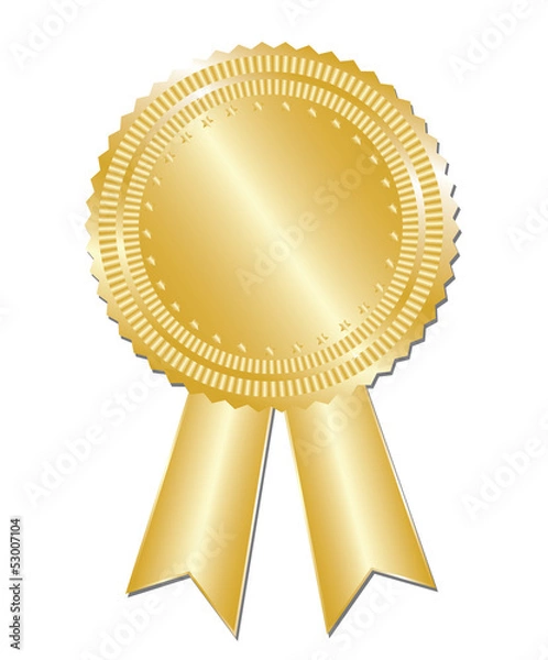 Obraz Gold  blank award