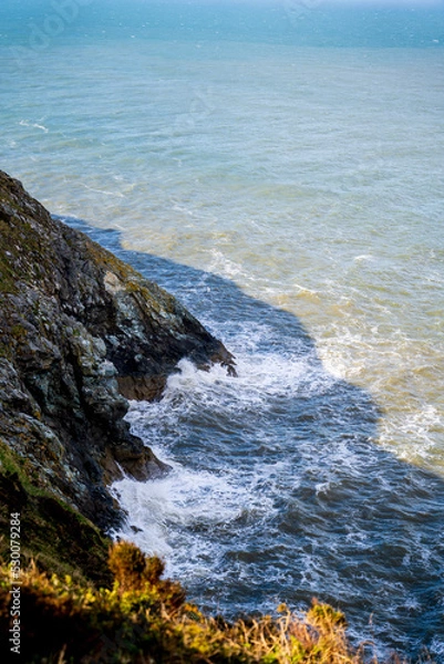 Fototapeta waves and rocks