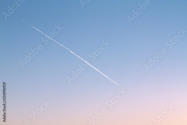 Obraz airplane in the sky