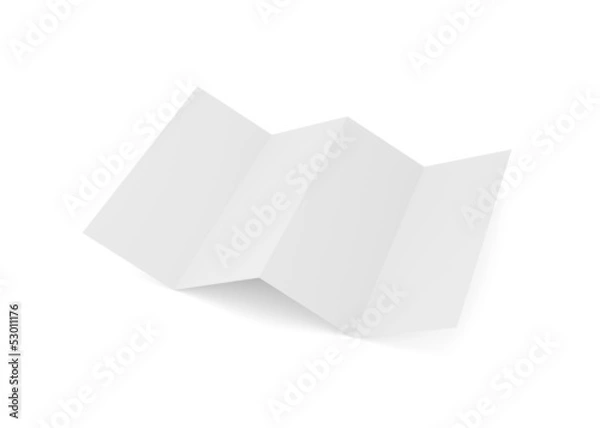 Obraz Fold Leporello A4 leżący otwarty