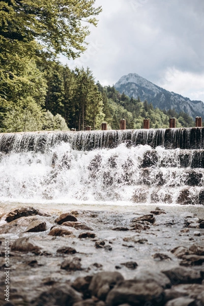 Obraz Kleiner Wasserfall