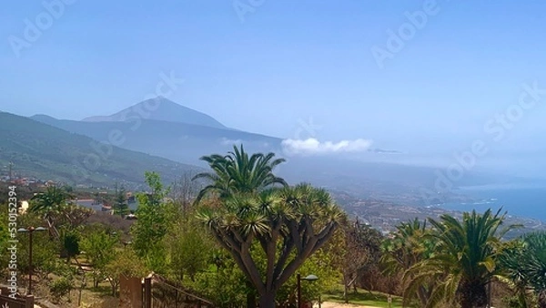 Fototapeta Volcano island 