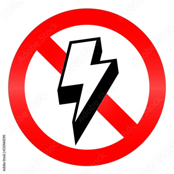 Obraz Coupure d'électricité