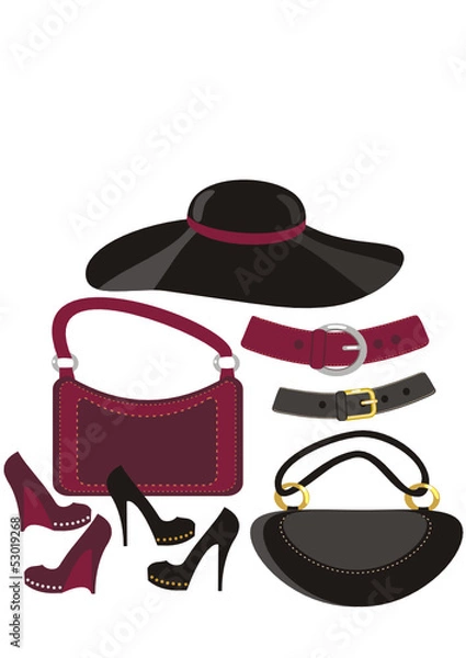 Obraz fashion collection