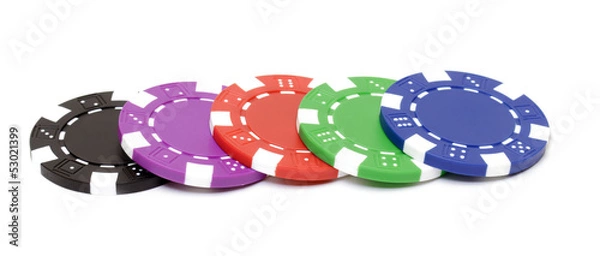 Obraz Poker chips