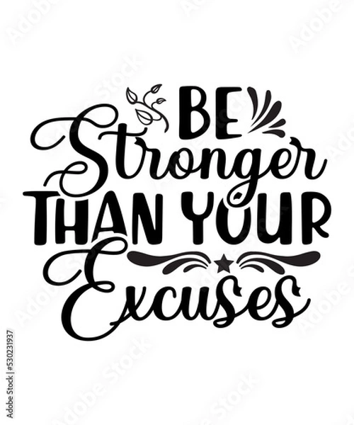 Fototapeta Motivational Svg Bundle, Positive Quote, Saying Svg, Hand Lettered, Svg Dxf Eps Png Files for Cutting Machines Cameo Cricut, Funny Quotes