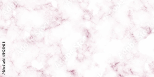 Fototapeta Pink and white marble pattern texture natural background. Interiors marble stone wall, Beautiful drawing with the divorces and wavy lines in pink tones. White marble texture for background or tiles.