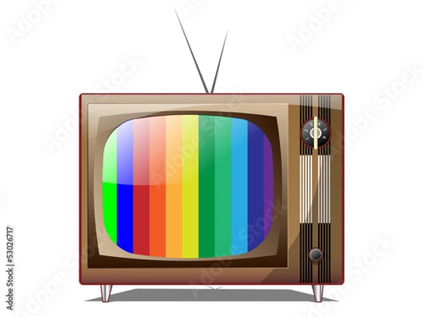 Obraz old television
