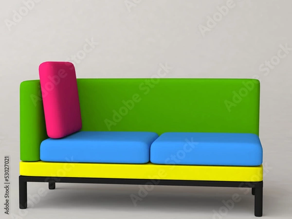 Obraz Bunte Couch