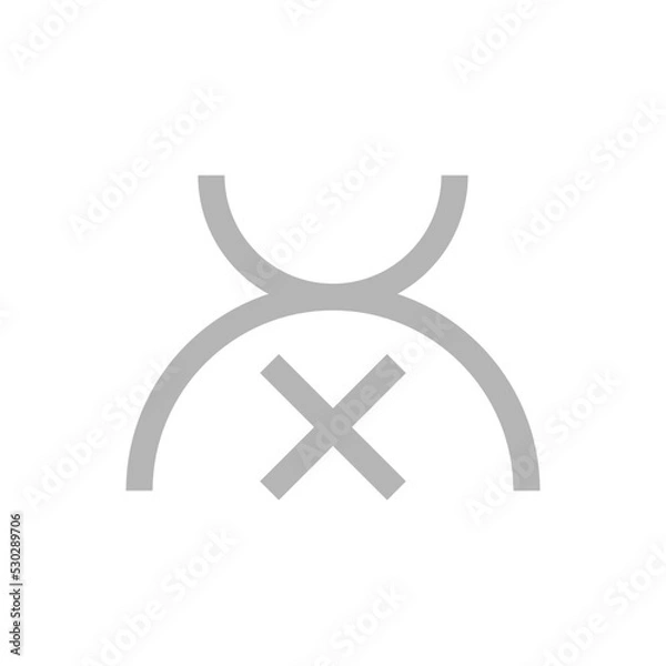 Obraz delete contact button (editable strokes)