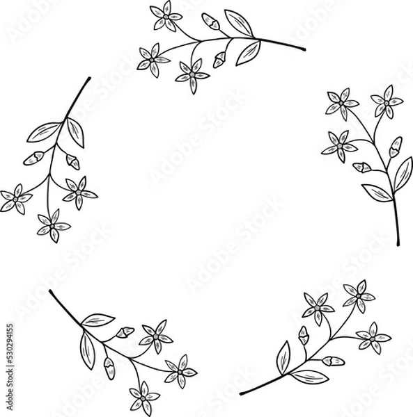 Obraz centaury frame border