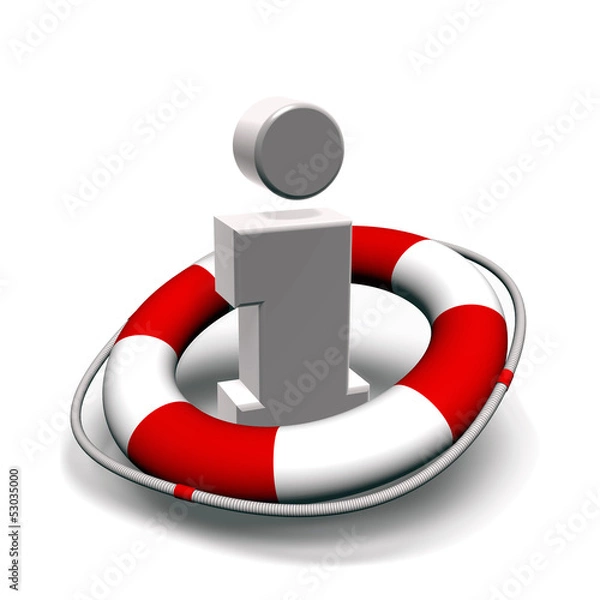 Fototapeta "i"_rescue