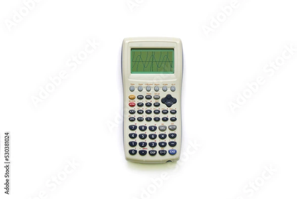 Obraz Advanced graphing calculator showing the graph on the screen