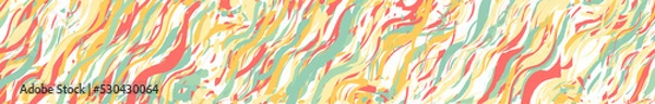 Fototapeta Multicolor Background wave vector design abstract. texture