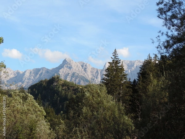 Obraz Mountain landscape with forests