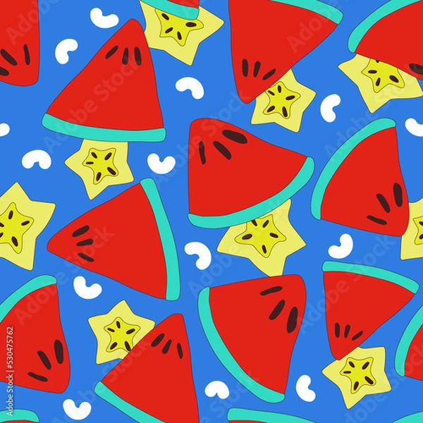 Obraz fruits-abstract-pattern-design45