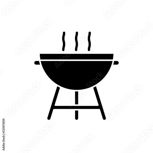 Fototapeta Barbecue icon design template vector illustration