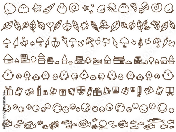 Fototapeta 飾り罫