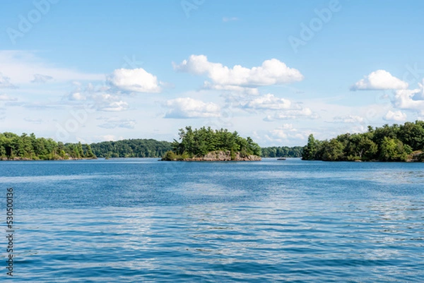 Obraz Beautiful landscape in the Thousand islands region