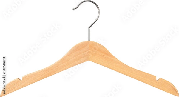 Obraz Wooden coat hanger
