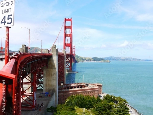 Obraz ゴールデンゲートブリッジ　サンフランシスコ