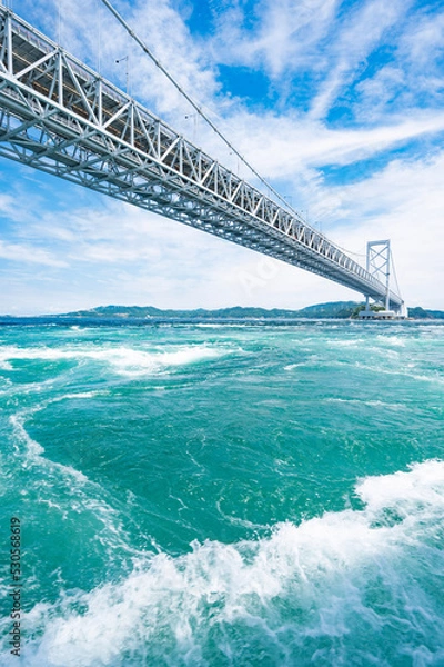 Obraz 大鳴門橋と渦潮