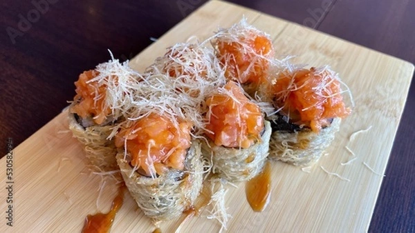 Obraz sushi on a plate