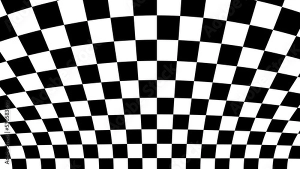Fototapeta aesthetic black and white checkerboard, checkers backdrop illustration, perfect for wallpaper, backdrop, background