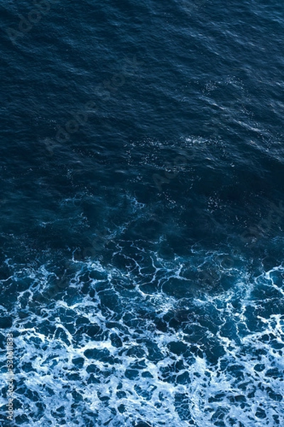 Obraz Aerial view of a coastline in Indonesia