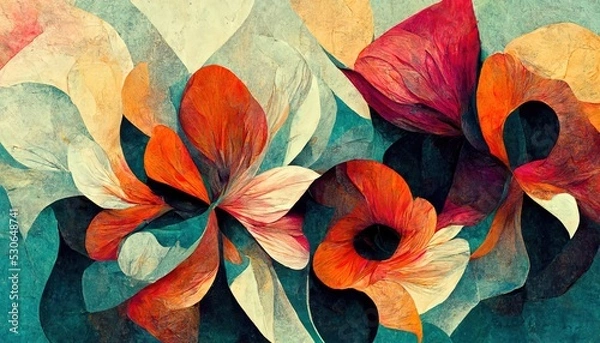 Obraz Abstract background decoration 3D modern texture background