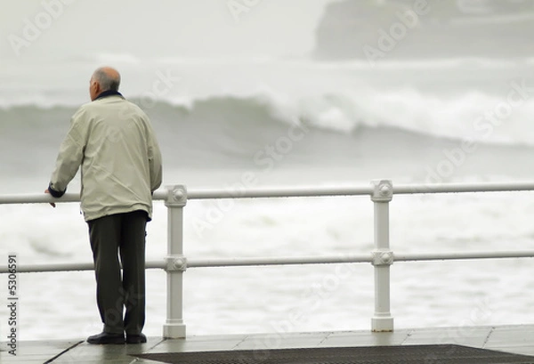 Obraz Hombre mirando al mar