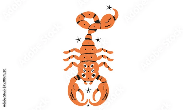 Obraz Scorpio Zodiac