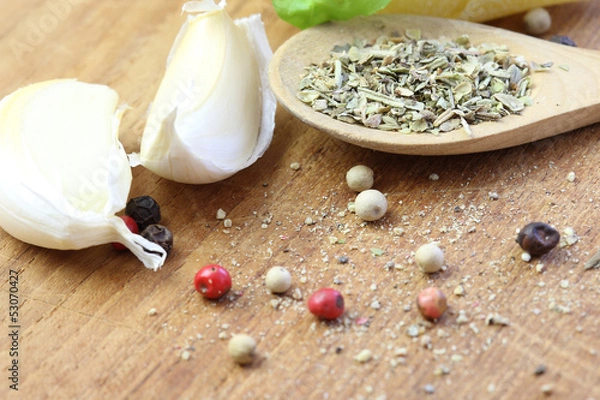 Fototapeta Würzige Zutaten