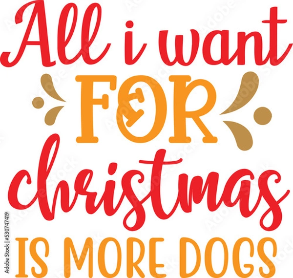 Obraz Chrismas svg design cut files