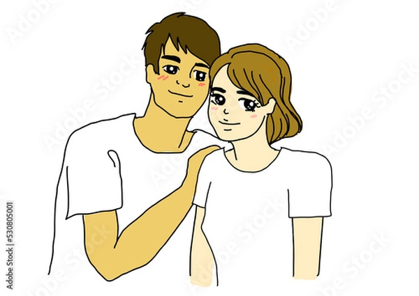 Fototapeta カップル