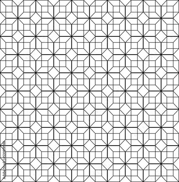 Obraz Seamless geometric pattern