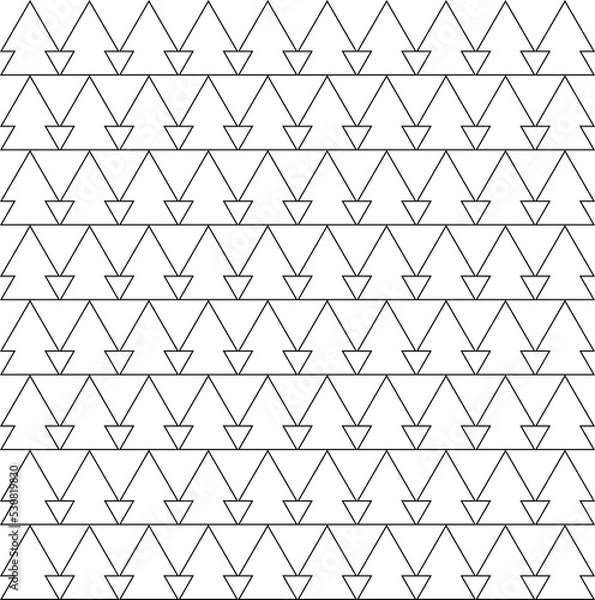 Obraz Seamless geometric pattern