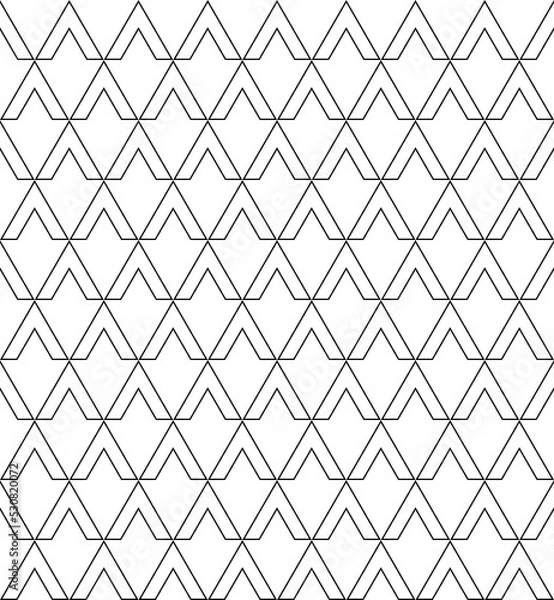 Obraz Seamless geometric pattern