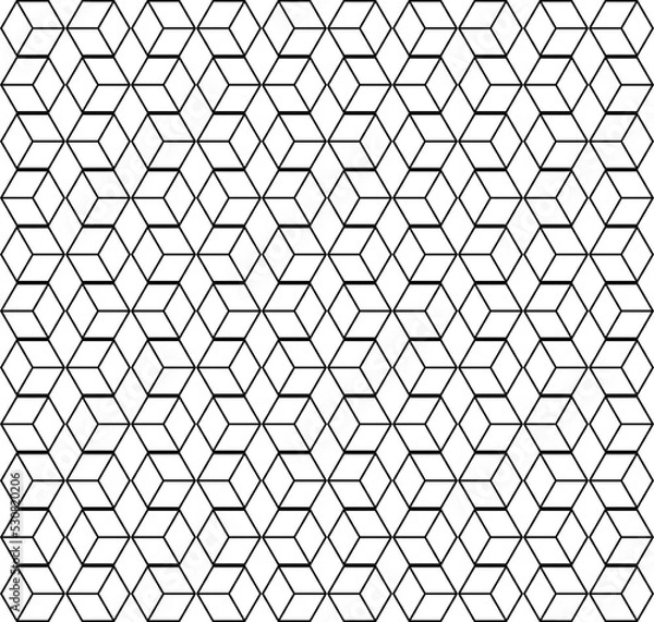 Obraz Seamless geometric pattern