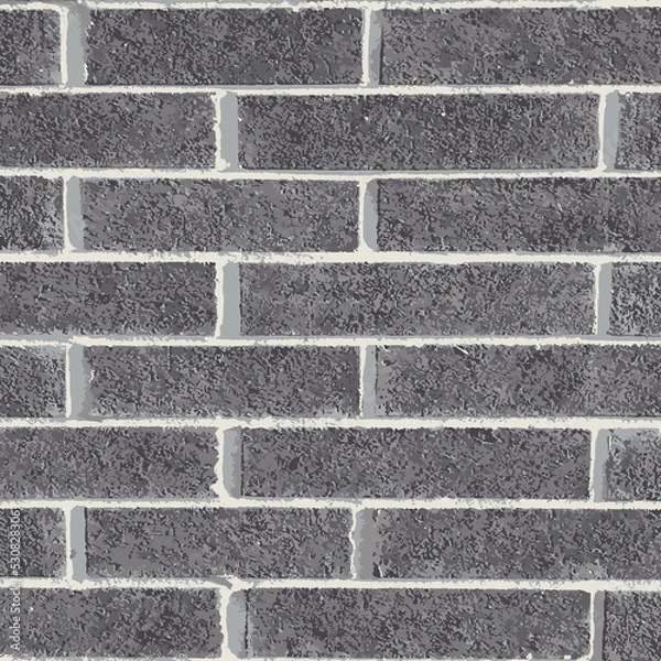 Fototapeta white brick wall