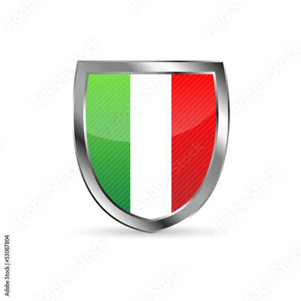 Fototapeta Italy Shield