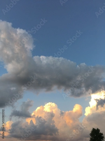 Obraz clouds in the sky