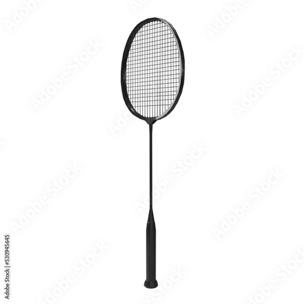 Fototapeta 3d badminton racket