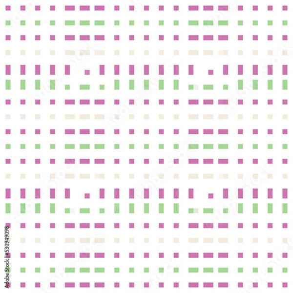 Obraz 背景　四角パターン　紫×グリーン