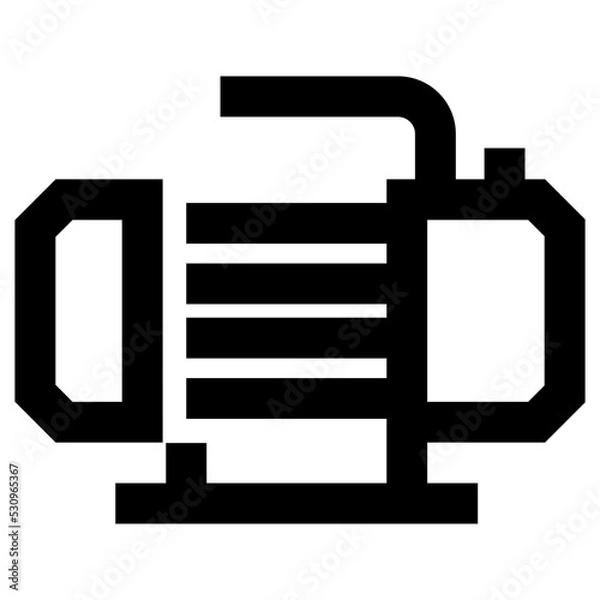 Fototapeta Icon vacuum pump