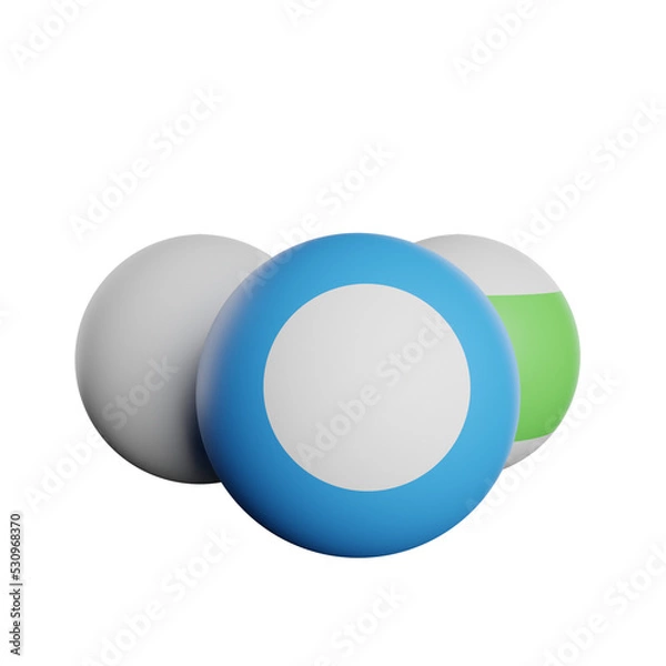 Fototapeta Billiard Three Ball