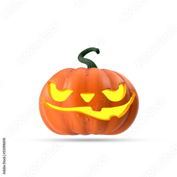 Fototapeta 3d render Halloween pumpkin
